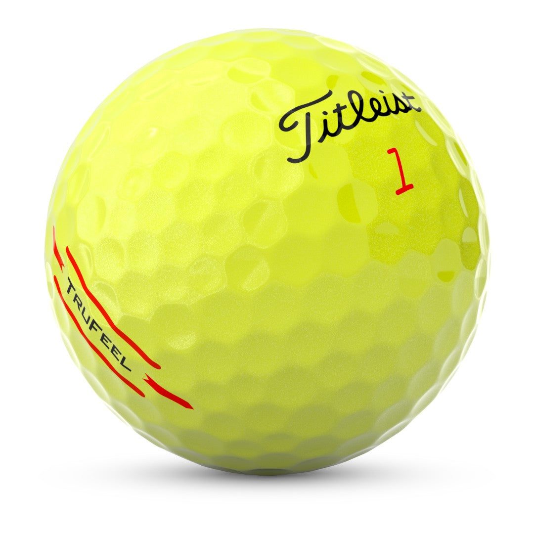 Titleist 2024 TruFeel Golf Balls | Yellow