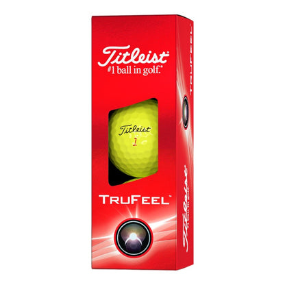 Titleist 2024 TruFeel Golf Balls | Yellow