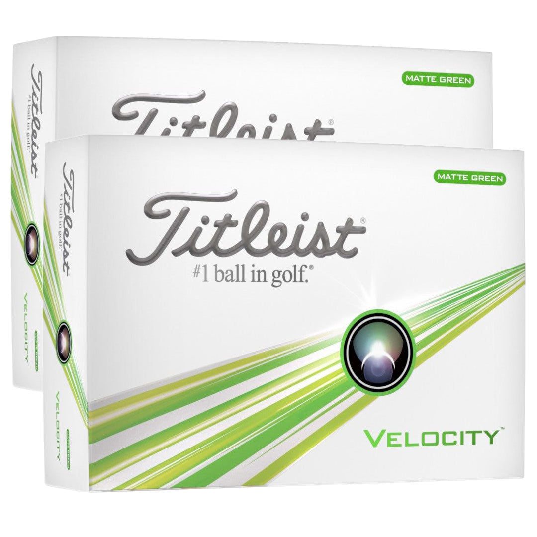 Titleist 2024 Velocity Green Golf Balls | 2 Dozen Offer