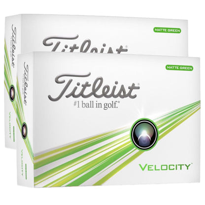 Titleist 2024 Velocity Green Golf Balls | 2 Dozen Offer