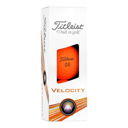 Titleist 2024 Velocity Orange Golf Balls | 2 Dozen Offer