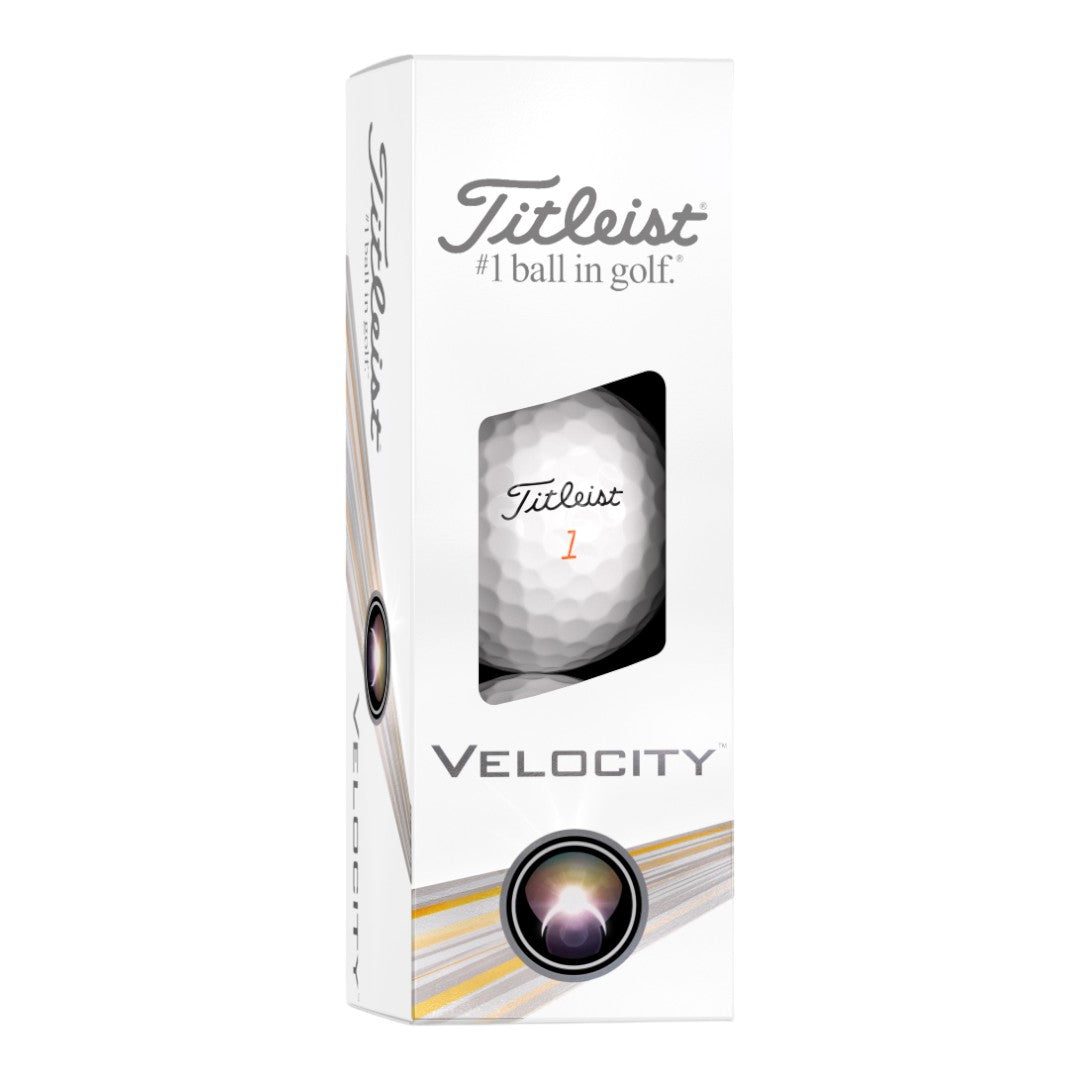 Titleist 2024 Velocity White Golf Balls | 2 Dozen Offer