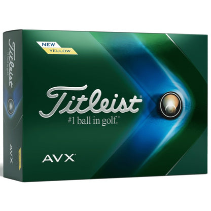 Titleist AVX Golf Balls | Yellow