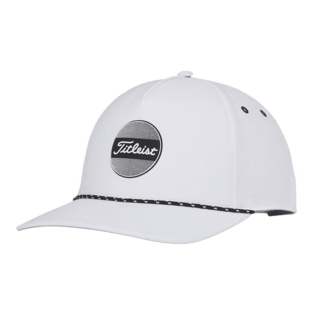 Titleist Boardwalk Rope Golf Cap TH23ABRN2 | White/Black – Clarkes Golf