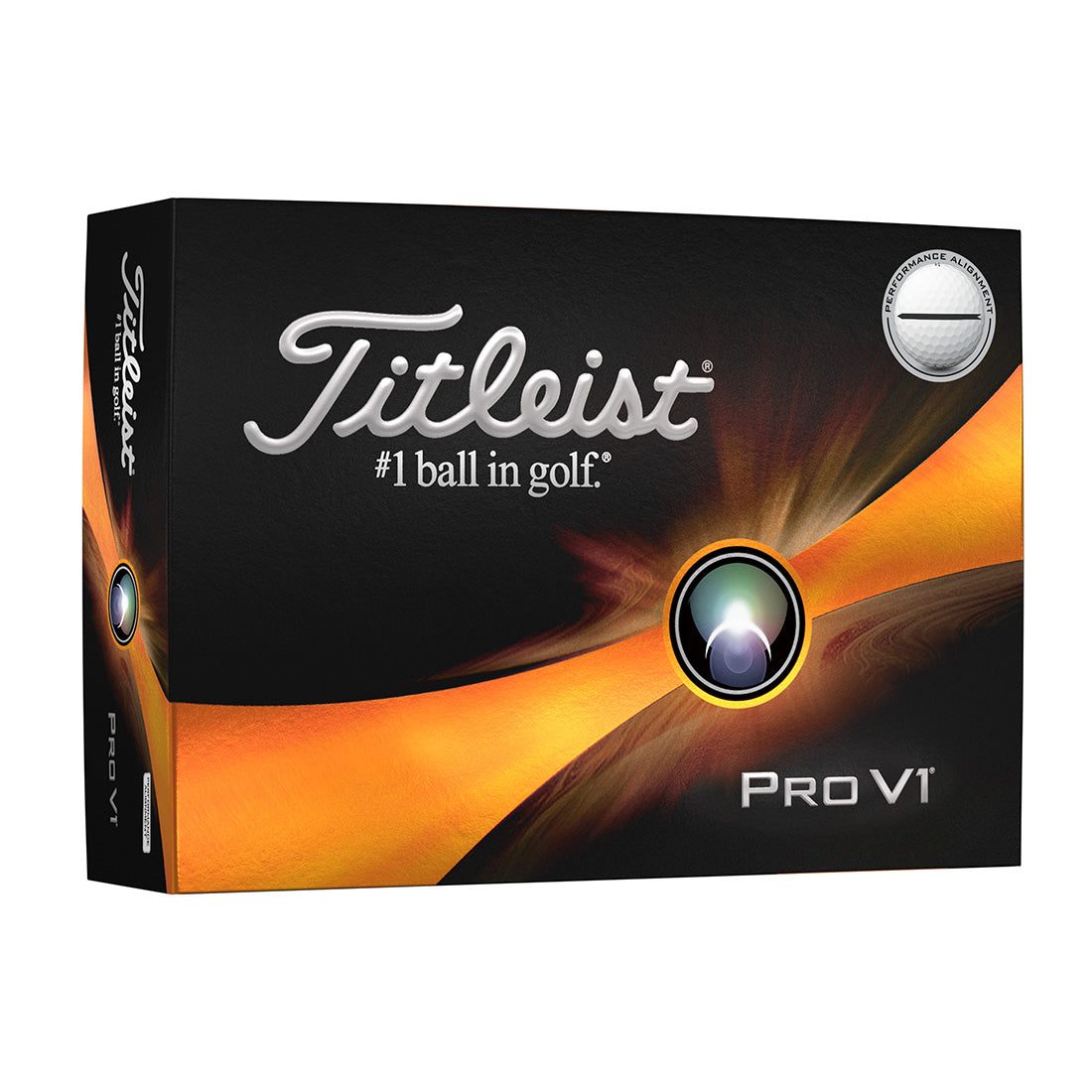 Titleist Pro V1 Performance Alignment Golf Balls | White