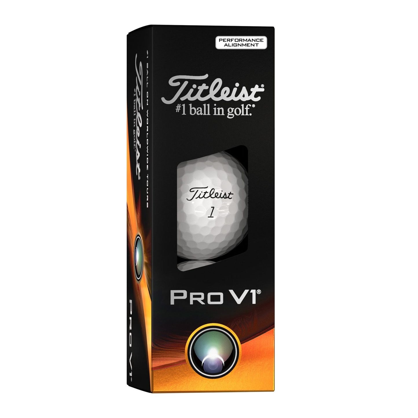 Titleist Pro V1 Performance Alignment Golf Balls | White