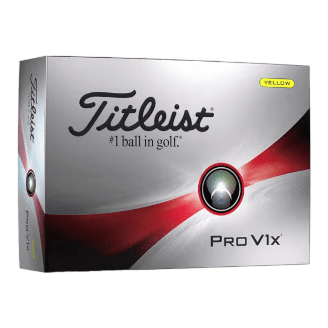 Titleist Pro V1X 2023 Golf Balls | Yellow