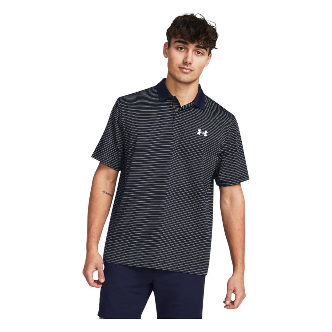 Under Armour Matchplay Stripe Golf Shirt 1377376