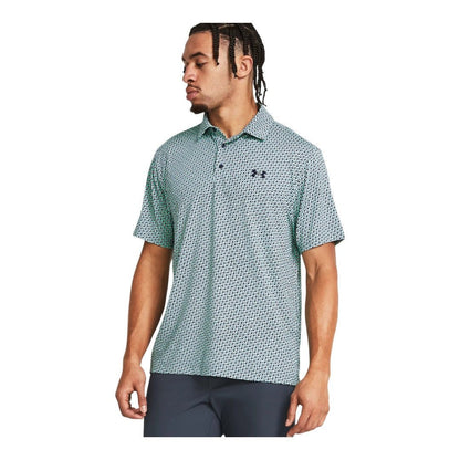 Under Armour Playoff Printed 3.0 Golf Polo Shirt 1378677