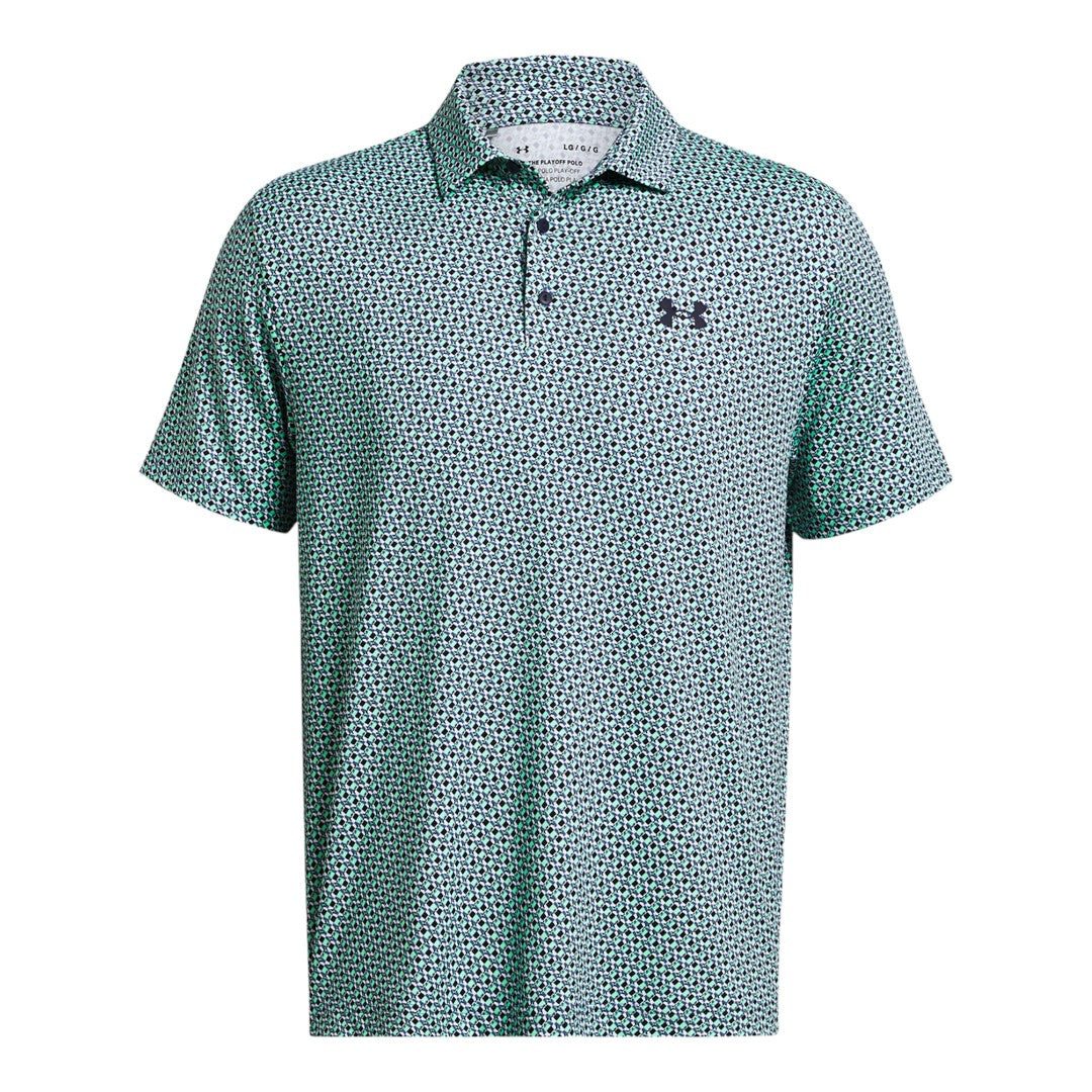 Under Armour Playoff Printed 3.0 Golf Polo Shirt 1378677