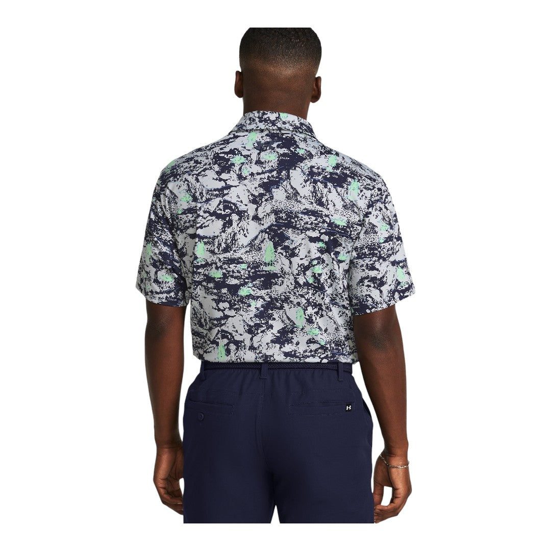 Under Armour Playoff Printed 3.0 Golf Polo Shirt 1378677