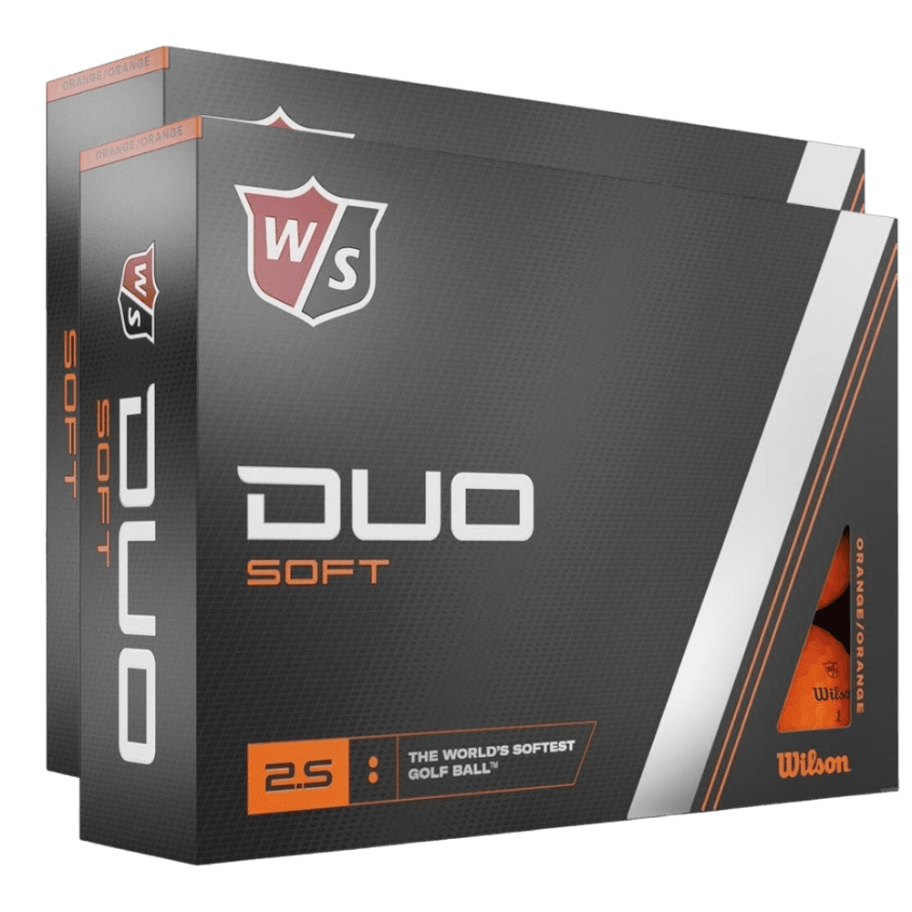 Wilson Duo Soft Golf Balls | Orange | 2 Dozen