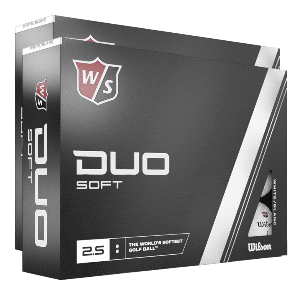 Wilson Duo Soft Golf Balls | White | 2 Dozen