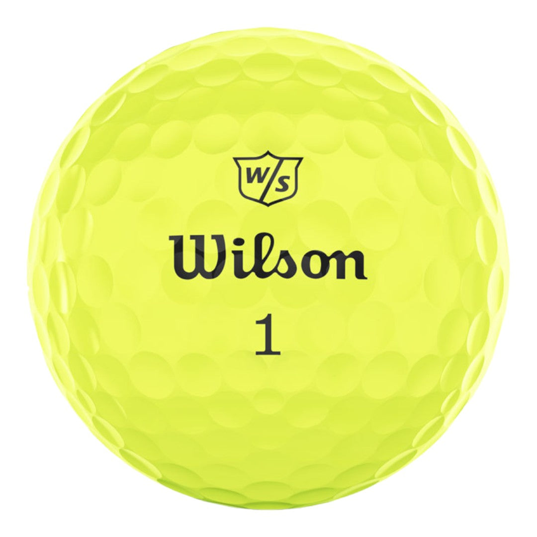 Wilson Staff Triad Golf Balls | Yellow