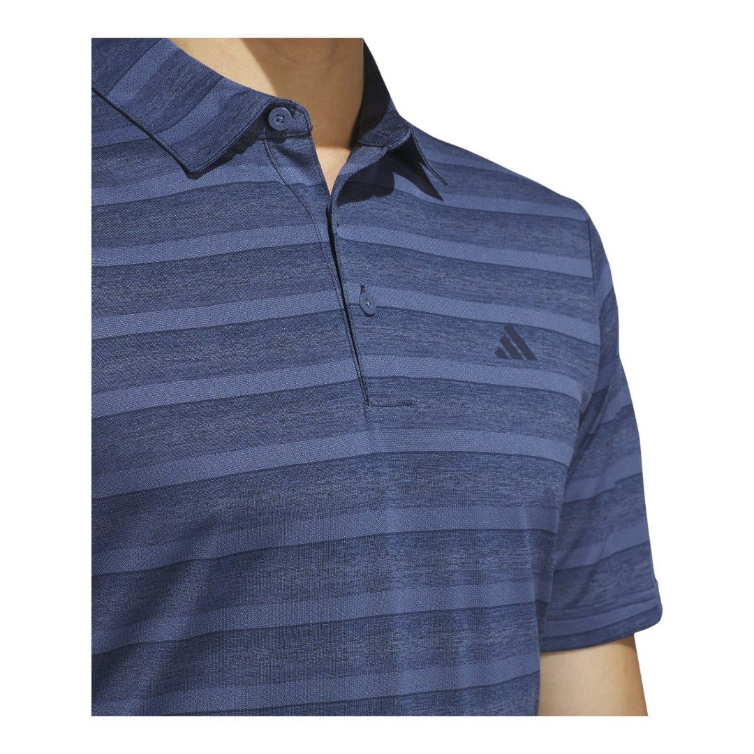 adidas 2-Colour Stripe Golf Polo Shirt IN6408