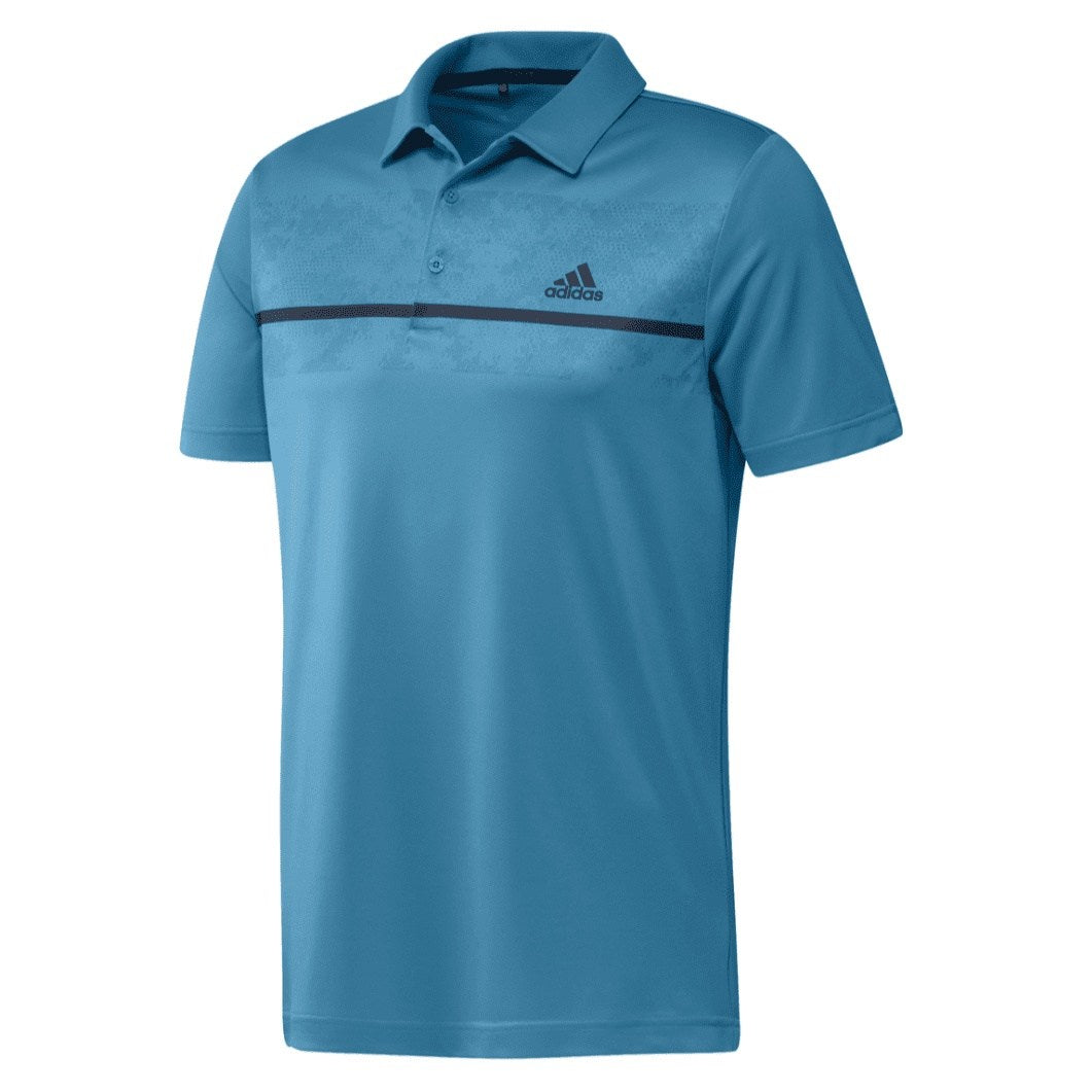 adidas Chest Print Golf Polo Shirt H36252