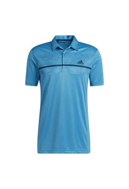 adidas Chest Print Golf Polo Shirt H36252