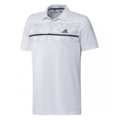 adidas Chest Print Golf Polo Shirt H36255