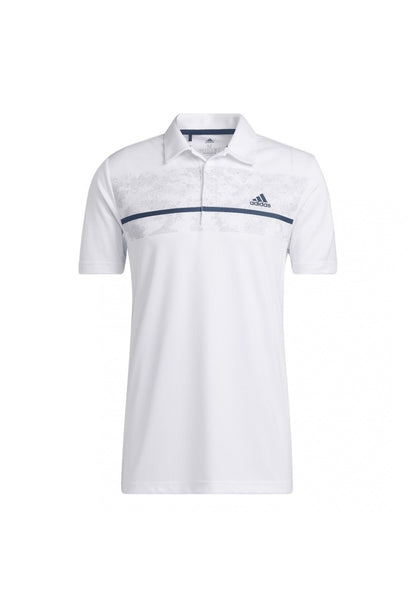 adidas Chest Print Golf Polo Shirt H36255