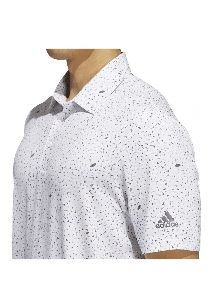 adidas Flag-Print Golf Shirt HA9144