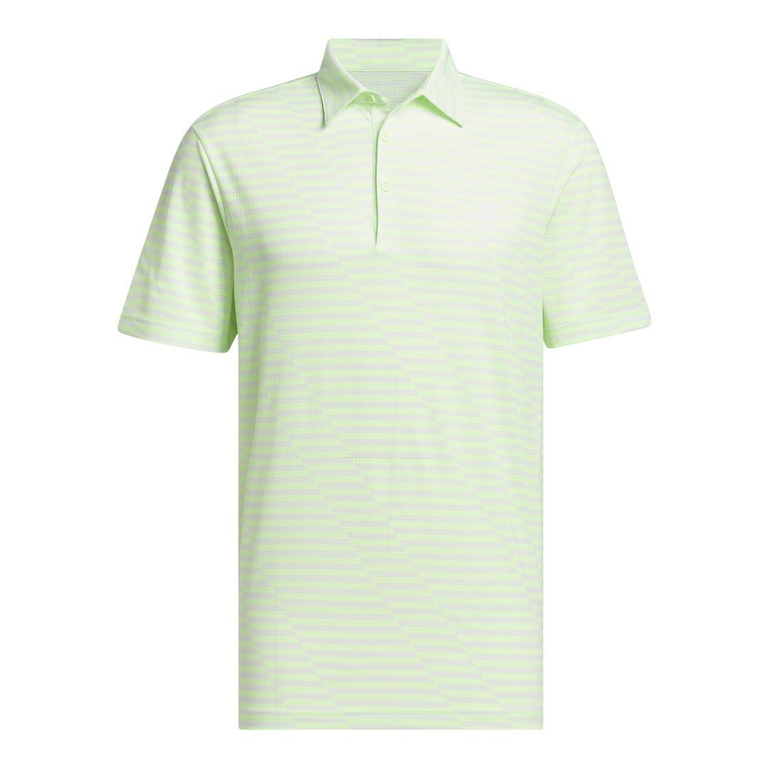 adidas Go-To Printed Mesh Golf Polo Shirt IU4391