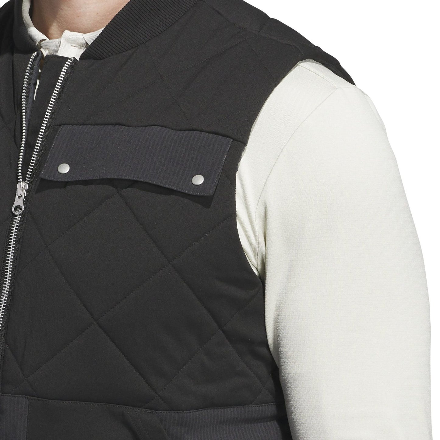 adidas Go-To Quilted FZ Golf Vest IL0580