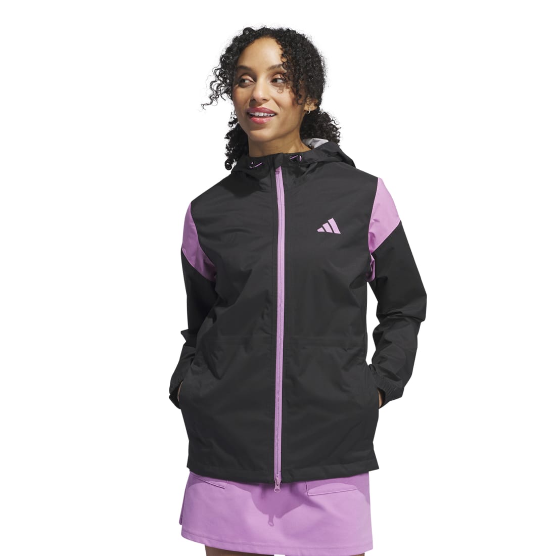 Adidas ladies golf jacket online