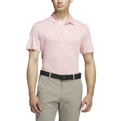 adidas Tour HEAT.RDY Jacquard Golf Polo Shirt IW1475