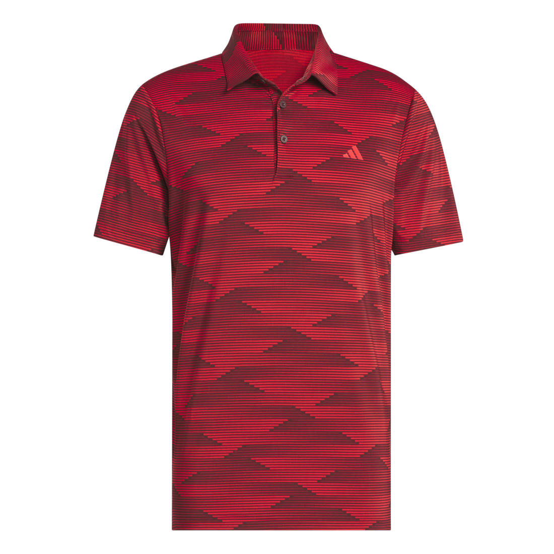 adidas Ultimate 365 Wave Print Golf Polo Shirt JF4899