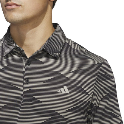 adidas Ultimate 365 Wave Print Golf Polo Shirt JF4900