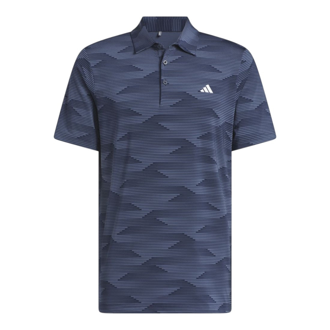 adidas Ultimate 365 Wave Print Golf Polo Shirt JN9136