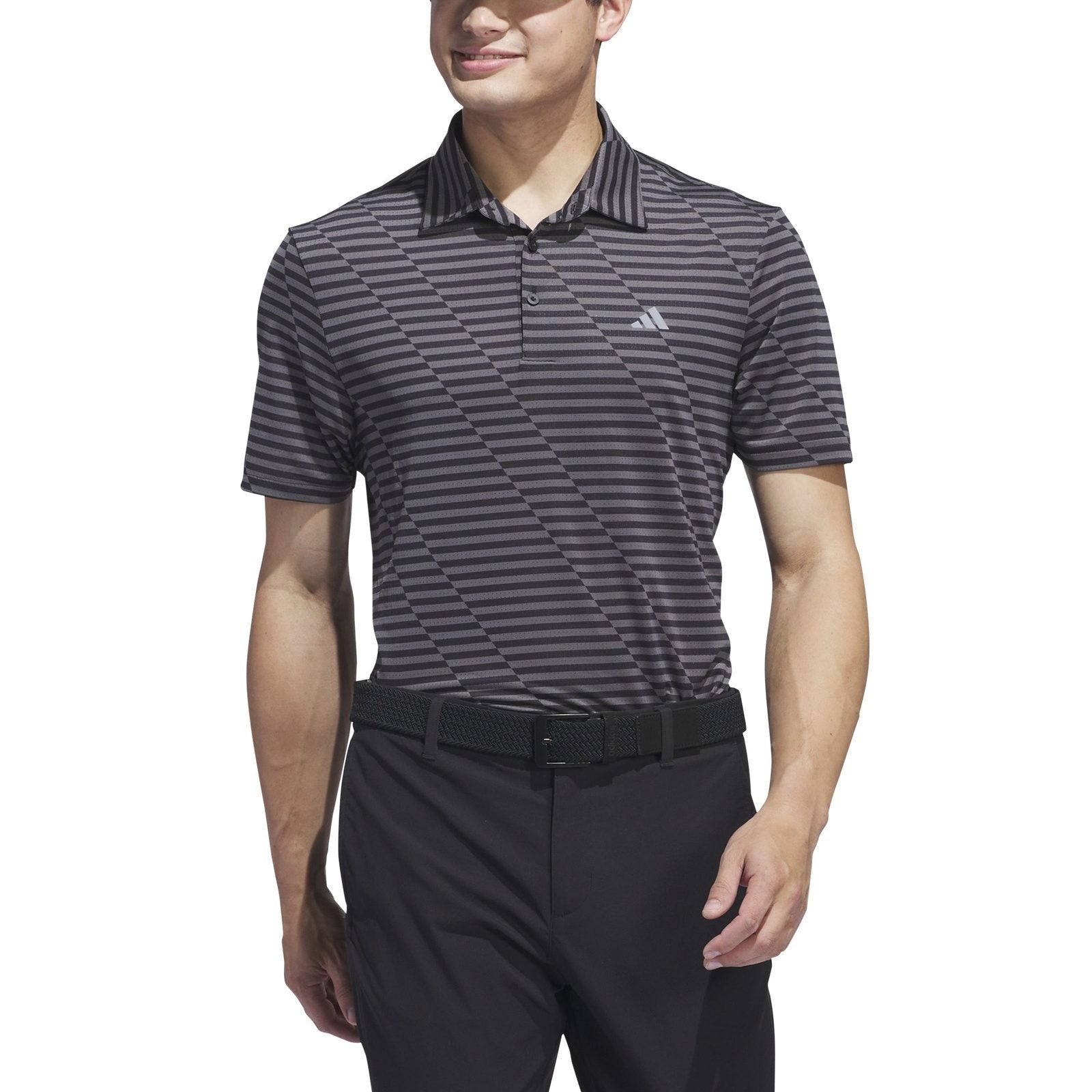 adidas Ultimate365 Mesh Print Golf Polo Shirt IS8867