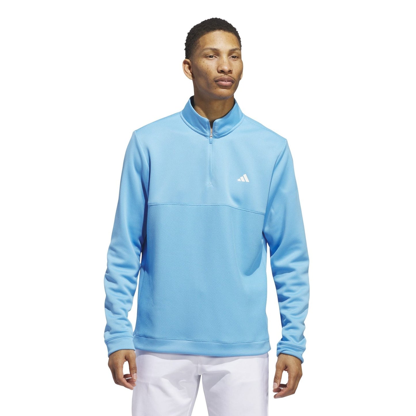 adidas Ultimate365 Textured Golf 1/4 Zip Mid Layer IU4697