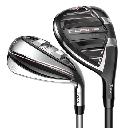 Ladies Cobra T-Rail Combo Golf Irons | Graphite