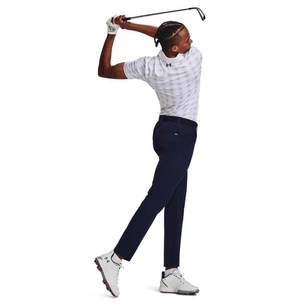 Under Armour Drive Tapered Fit Golf Trousers 1364410 Navy 410 Clarkes Golf