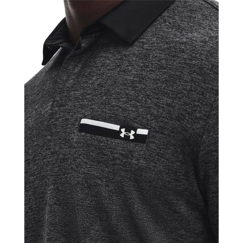 Under Armour Playoff 2.0 Pocket LS Golf Polo Shirt 1373687 Clarkes Golf