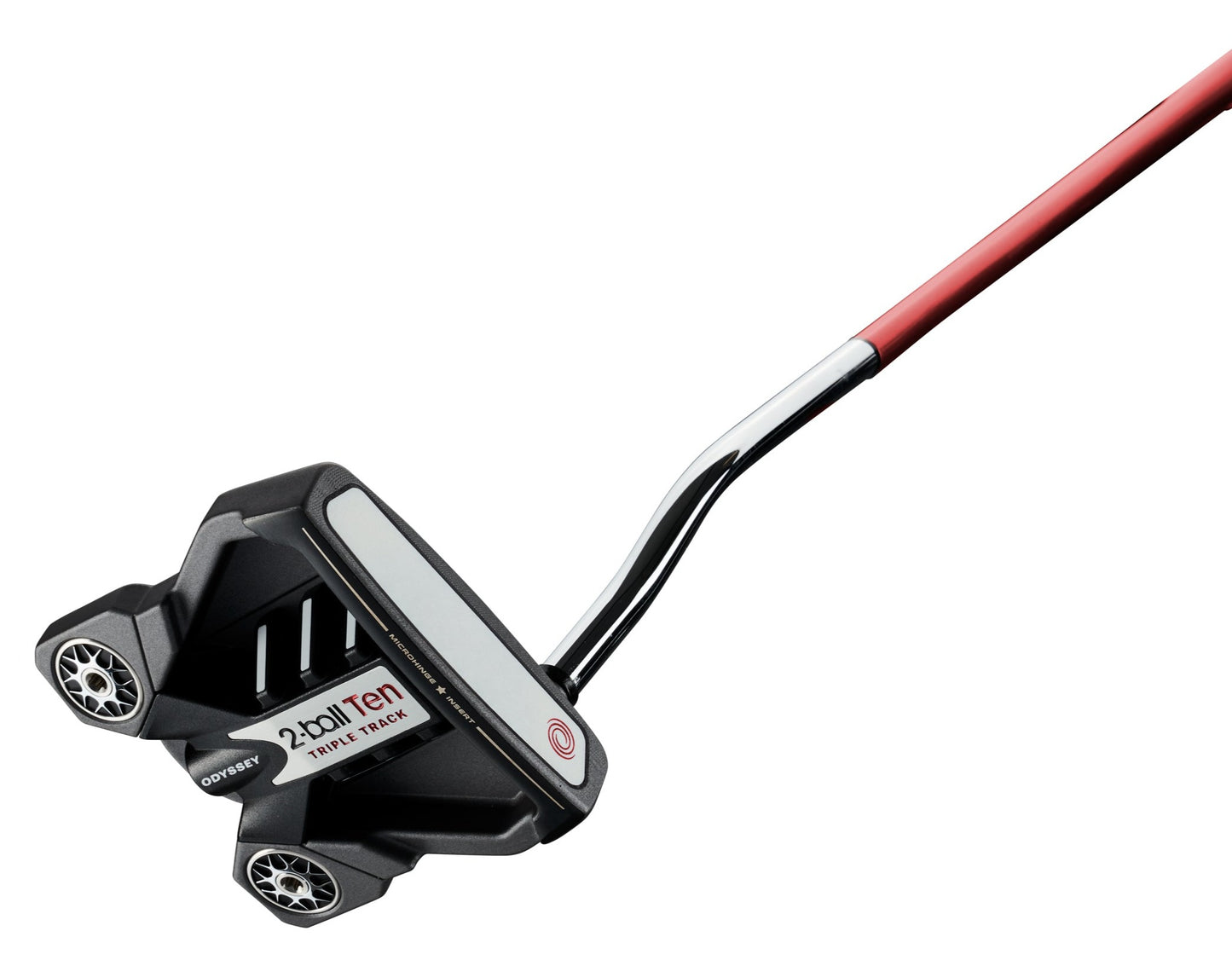 Odyssey 2-Ball Ten Triple Track Red Stroke Lab Golf Putter