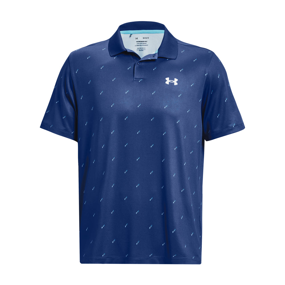 Under Armour Performance 3.0 Deuces Golf Polo Shirt 1377378