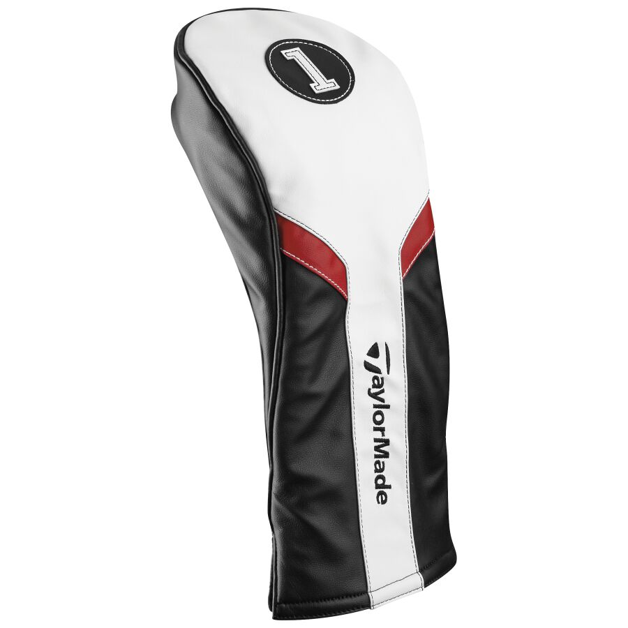 TaylorMade Golf Headcovers | White/Black/Red