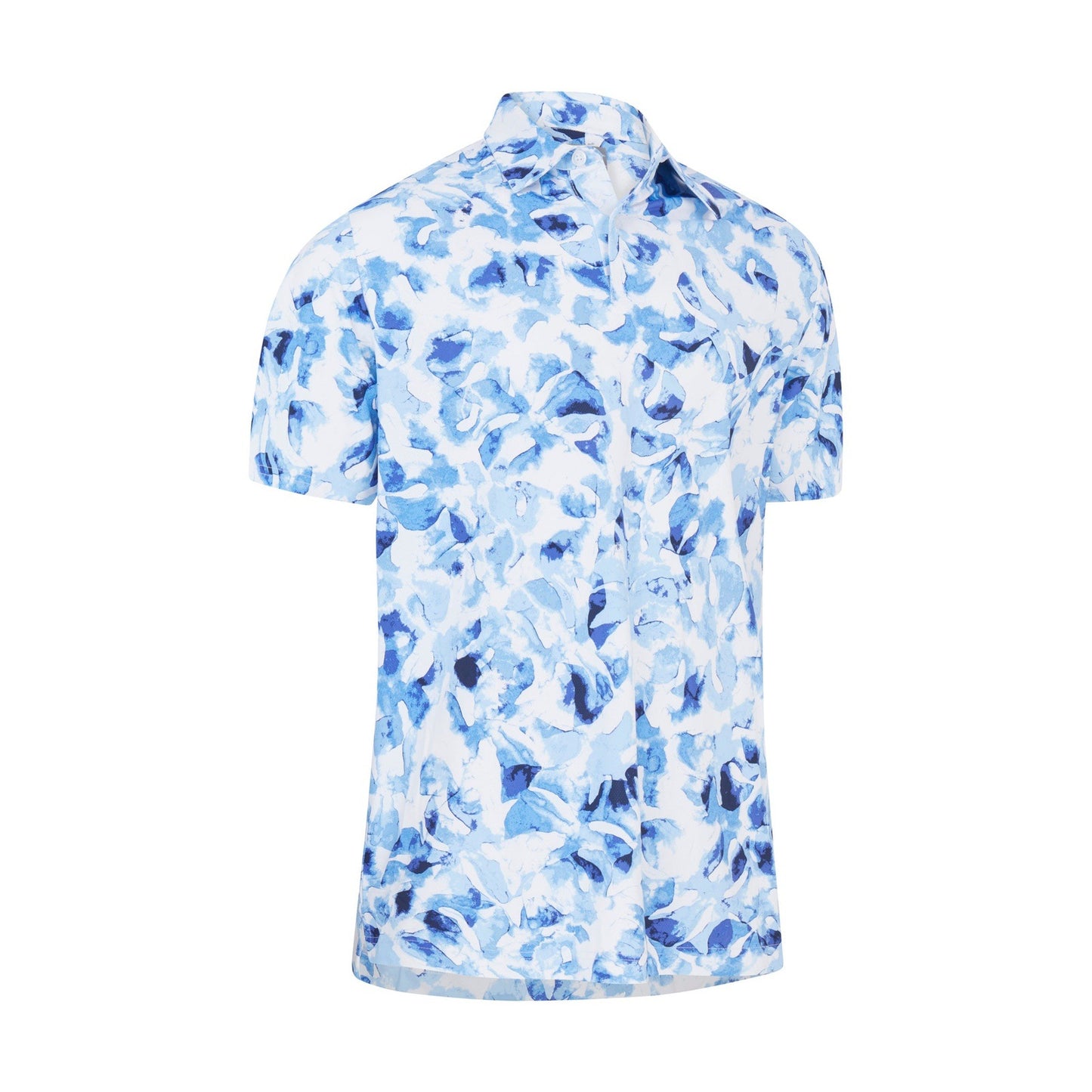 Callaway Tye Dye Leaf Print Golf Shirt CGKSC0C0