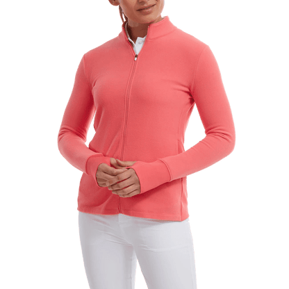 FootJoy Ladies Full Zip Fleece Golf Mid Layer 88468