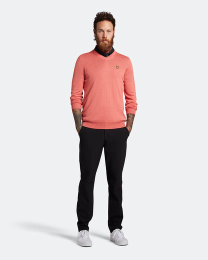 Lyle & Scott V-Neck Golf Pullover KN1040G