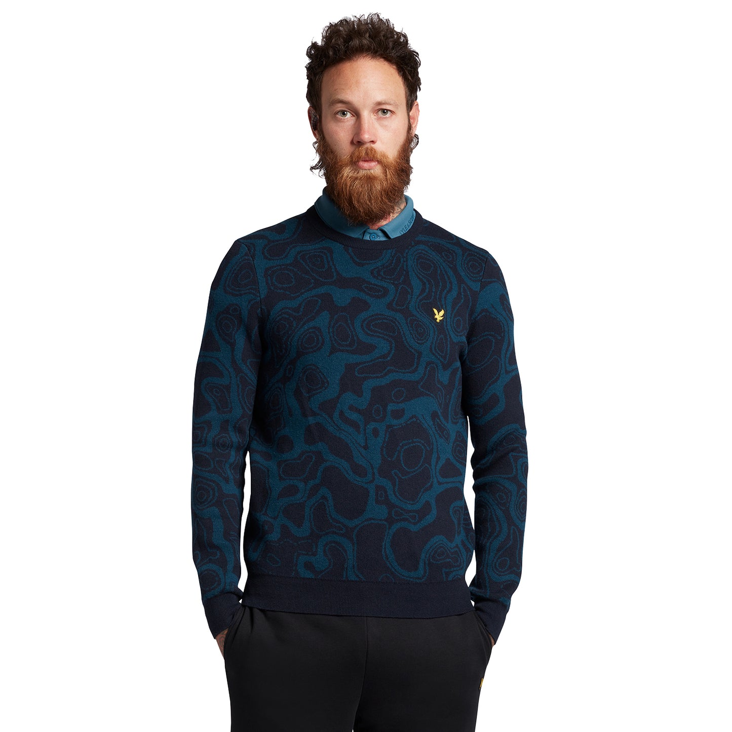 Lyle & Scott Contour Golf Pullover KN1764G