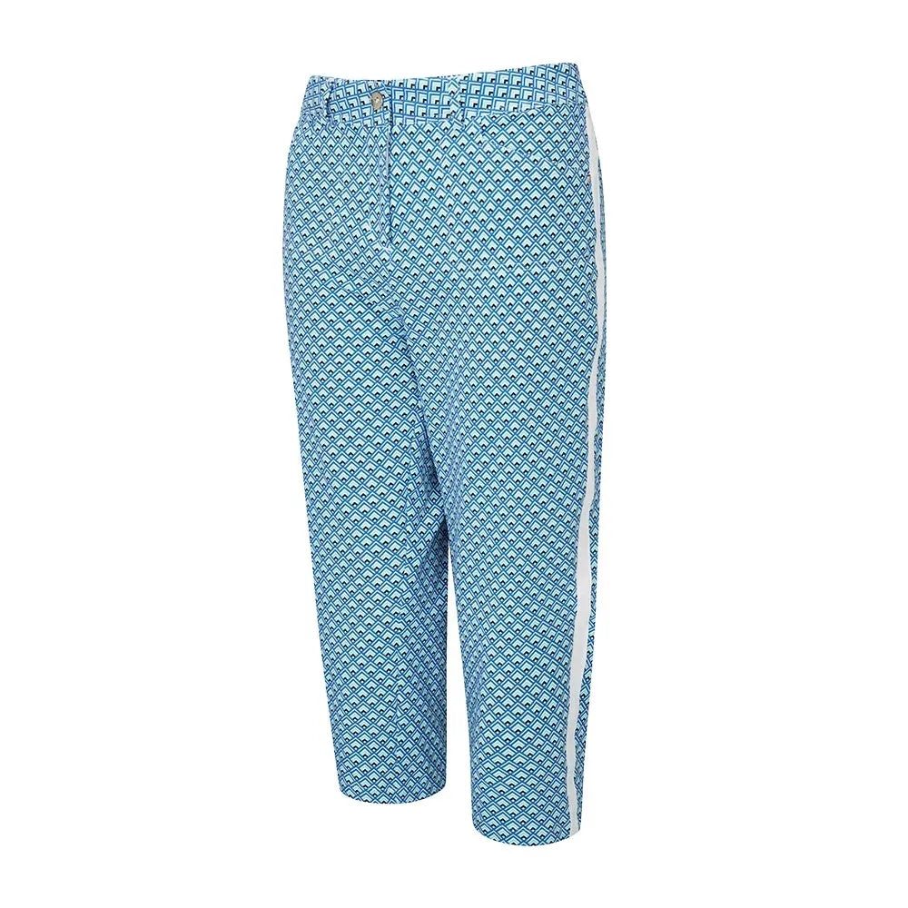 Ping Ladies Verity Printed Golf Crop Trousers P93586