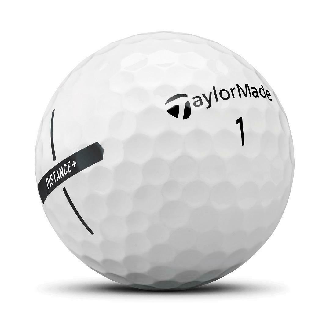 TaylorMade Distance Plus Golf Balls | White