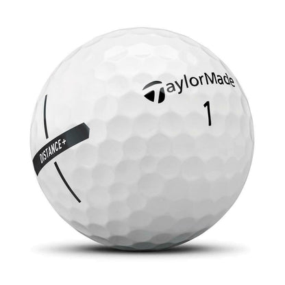 TaylorMade Distance Plus Golf Balls | White