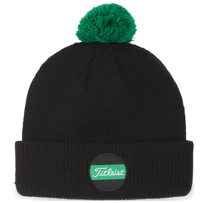 Titleist Boardwalk Pom Pom Shamrock Golf Beanie