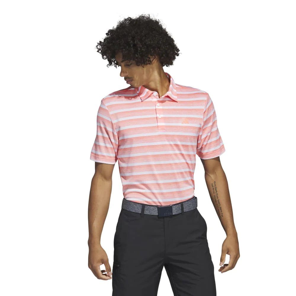 adidas 2-Colour Stripe Golf Polo Shirt IC3521