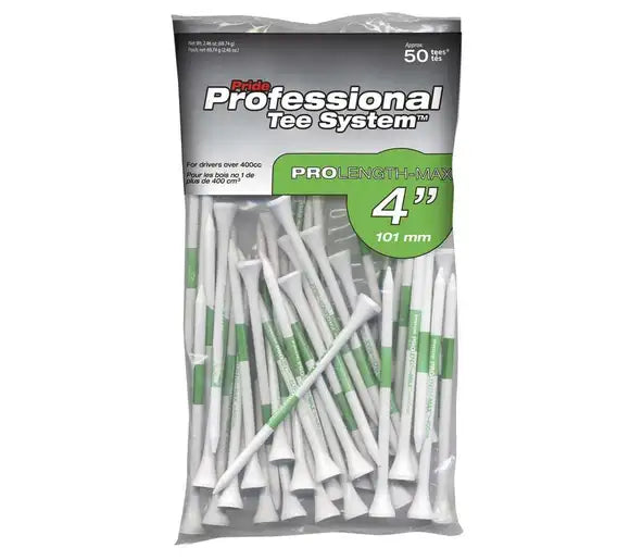 Pride Golf Tees Bumper Pack Green 50