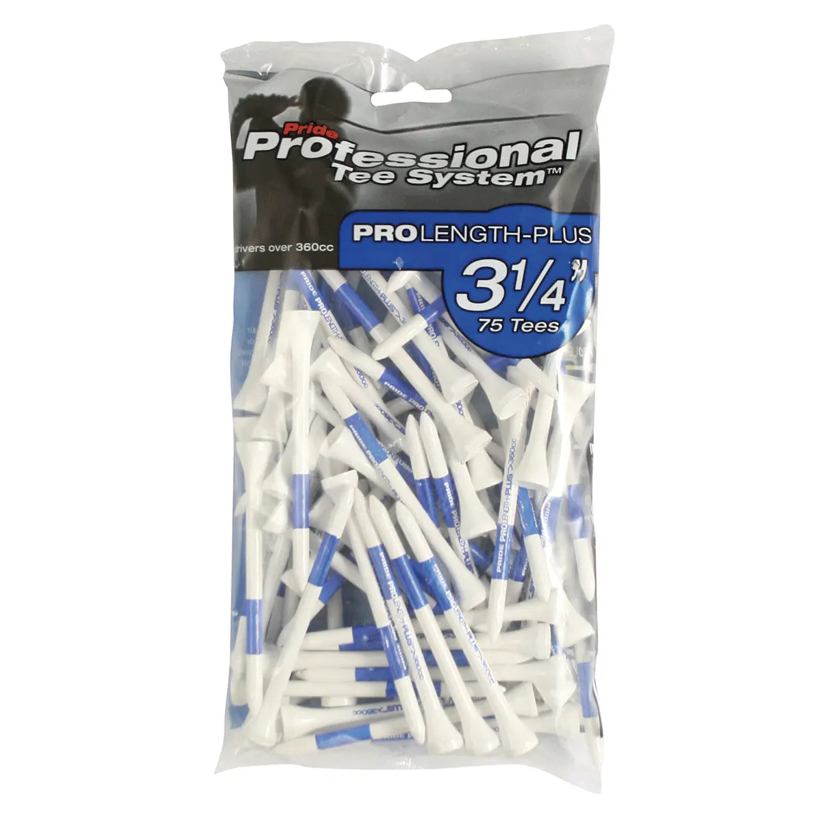 Pride Golf Tees Bumper Pack Blue 75